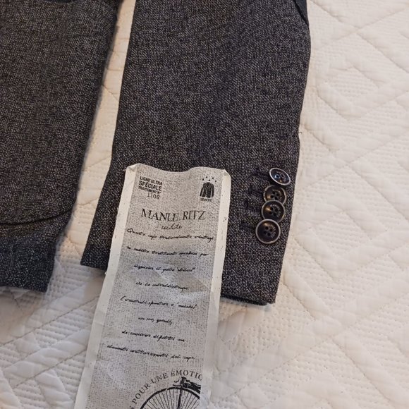NWT Manuel ritz blazer jacket color block size 46it - Picture 2 of 4